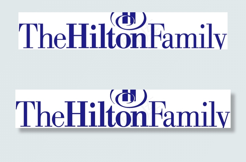 The_Hilton_Family...ai矢量模版下载