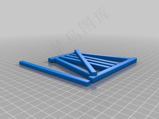 简单的模型火车栈桥弯曲- tr