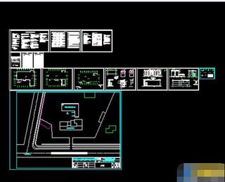 某3层办公楼建筑cad施工图纸dw...