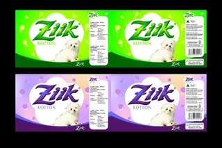 纸巾包装设计图片模板下载