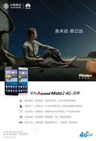 华为手机海报