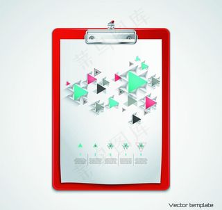 彩色三角形图片