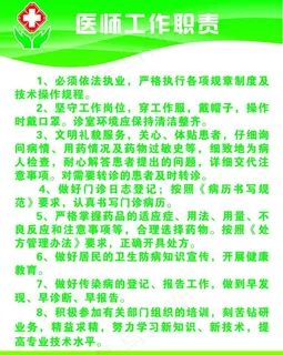 医师工作制度图片 医师工作制度图片