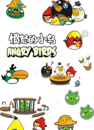 愤怒的小鸟图片