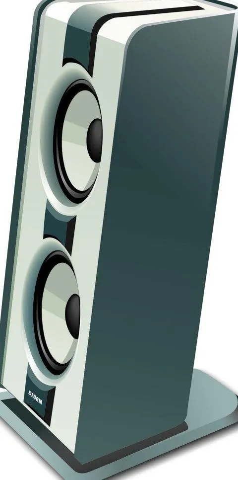 音箱图片cdr矢量模版下载