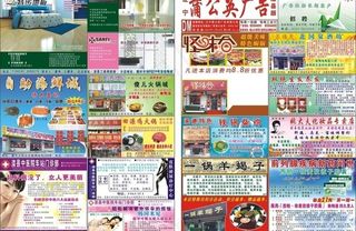 蒲公英广告dm报纸图片