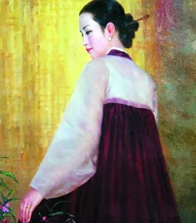 人物油画图片 人物油画图片