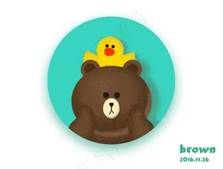 ps制作毛绒brown布朗熊