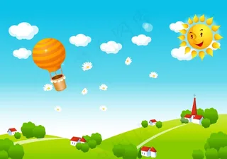 儿童卡通相册PSD分层模板3,免抠元素