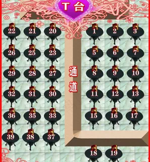 婚礼酒席现场图片