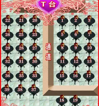 婚礼酒席现场图片