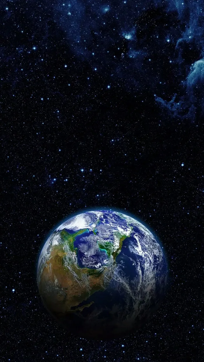 星空地球高清摄影图片