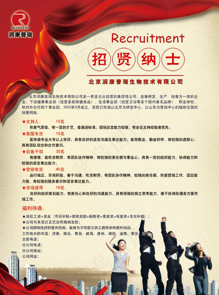 企业招聘广告