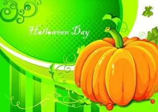 万圣节南瓜矢量素材