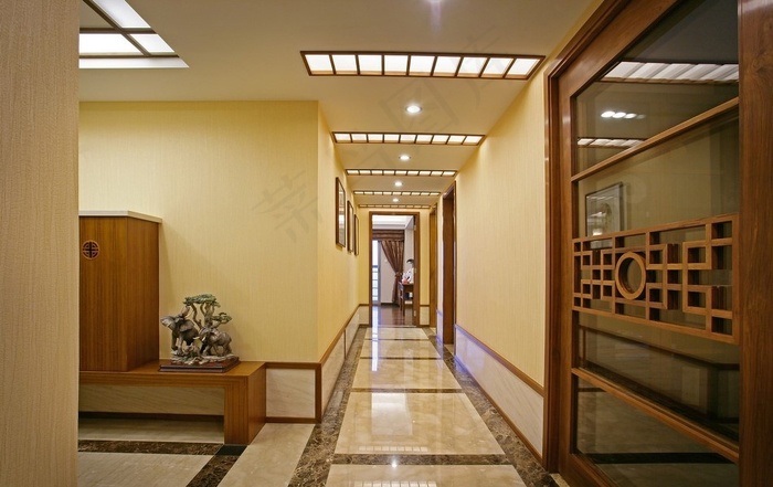 中式客厅装修设计效果图