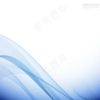 蓝色线条背景矢量素材图片 蓝色线条背景矢量素材图片