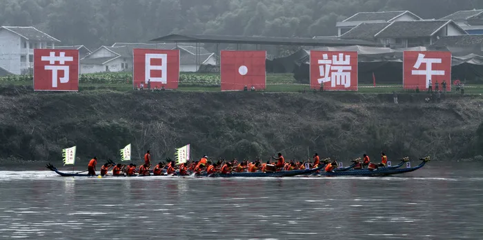 赛龙舟图片