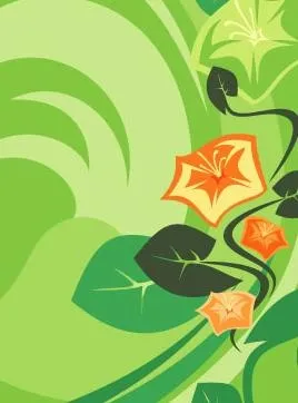 精美时尚植物花纹背景矢量素材028ai矢量模版下载