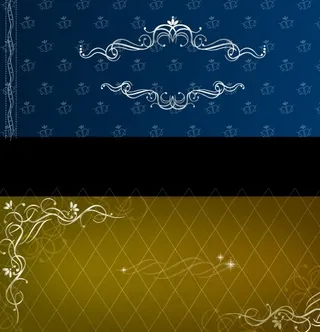 设计矢量素材免费下载欧式花纹