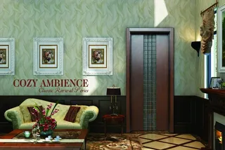 木门室内效果图图片