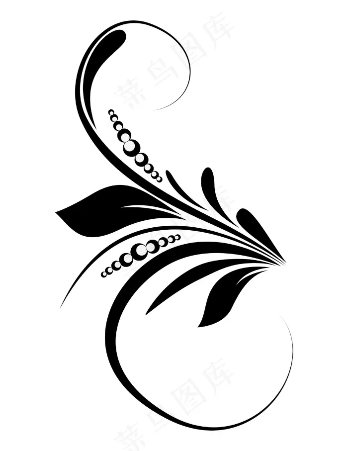 植物元素的设计eps,ai矢量模版下载