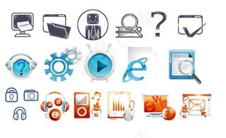 商务图标设计素材