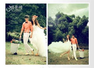 婚纱模版模板下载