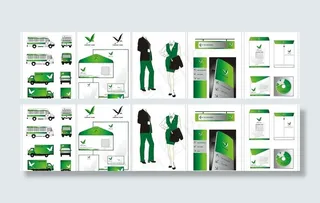 企业标志vi设计模板图片