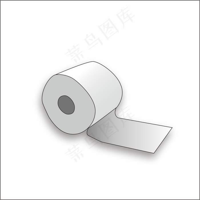 手绘卡通矢量纸巾