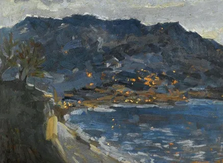 风景油画图片 风景油画图片