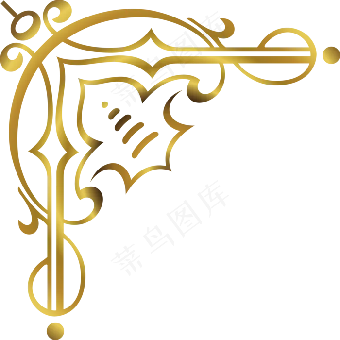 欧式花纹转角符素材png(1920X6931(DPI:300))psd模版下载