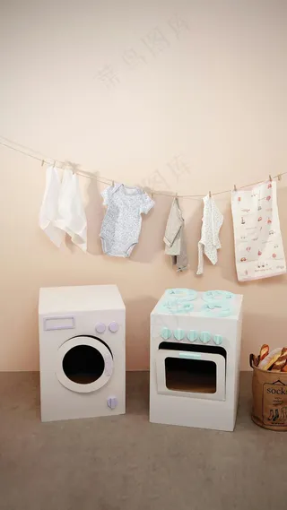 洗衣机高清摄影图片