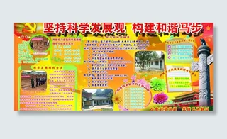 坚持科学发展观图片