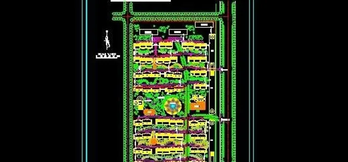 某小区规划设计总平面图