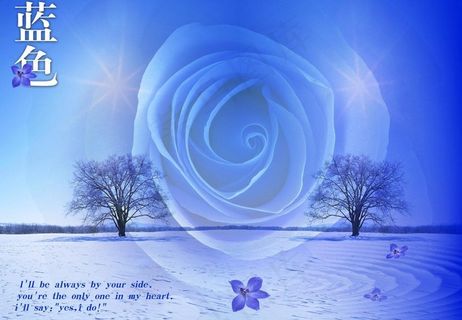 紫蓝色梦幻背景图片