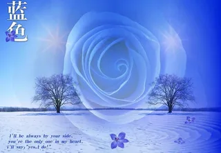 紫蓝色梦幻背景图片