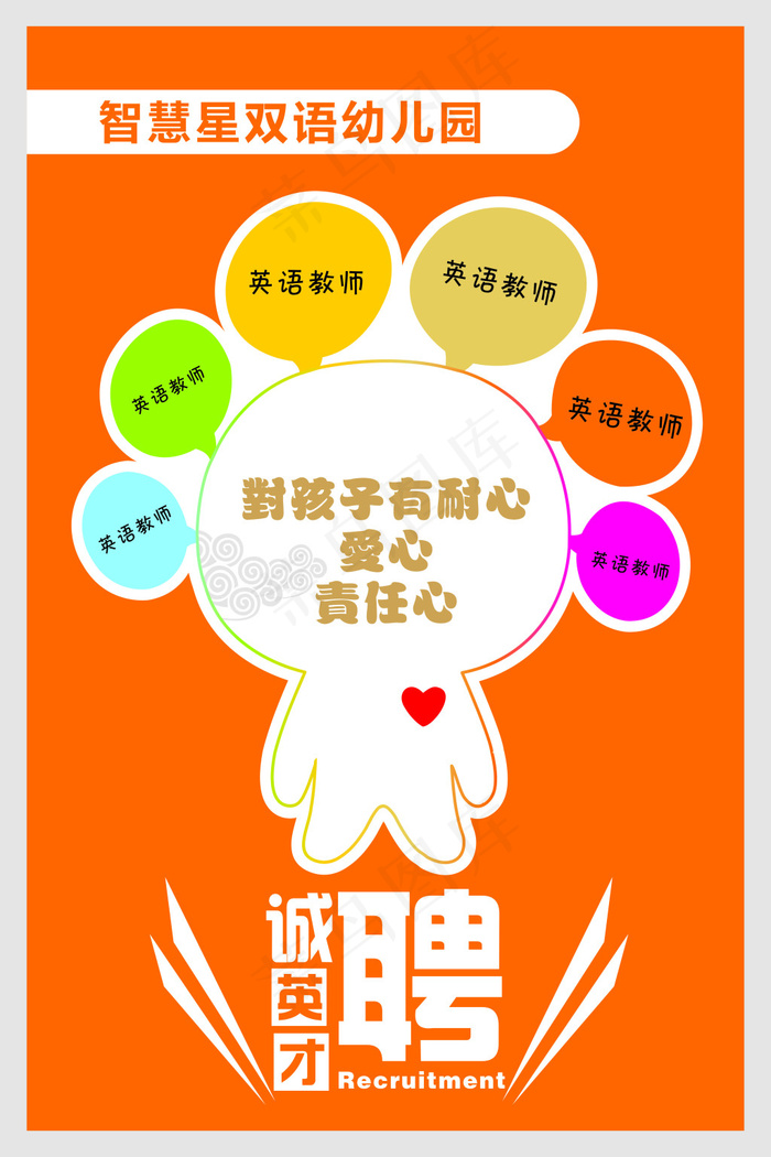 招聘海报模板下载