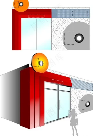 商场厂房公司导视标识