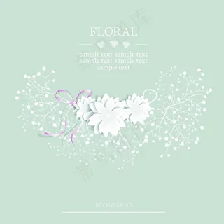 婚礼请柬背景图片