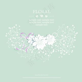 婚礼请柬背景图片