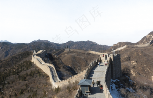 北京长城旅游景点设计海报素材