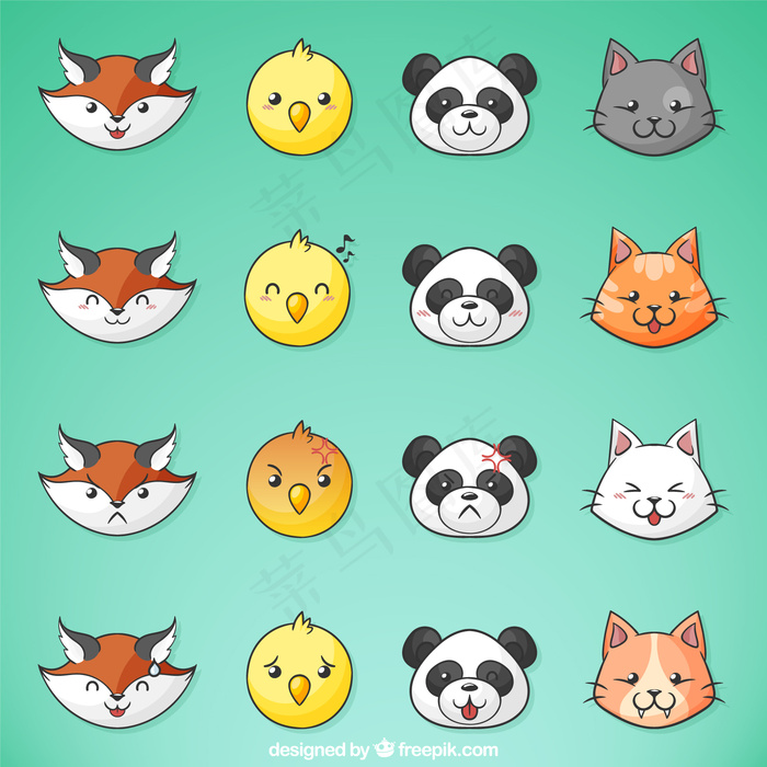 熊猫矢量设计