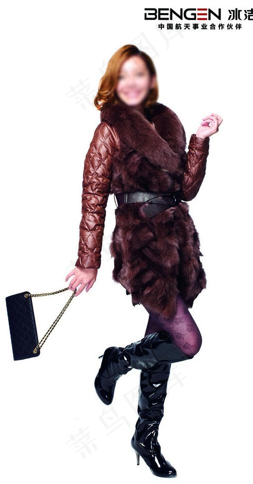 冰洁羽绒服2012新款图片