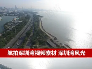 深圳湾航拍视频深圳湾风光影视实拍视...
