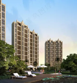 万科建筑效果图图片