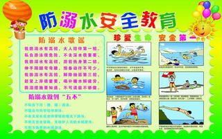 防止溺水安全教育