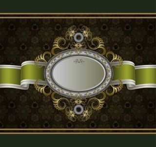 欧式花纹背景图片