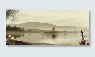 水墨风景 设计图片
