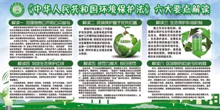 2018免费模板环境保护法六大要点...