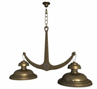 欧洲风格的金属吊灯